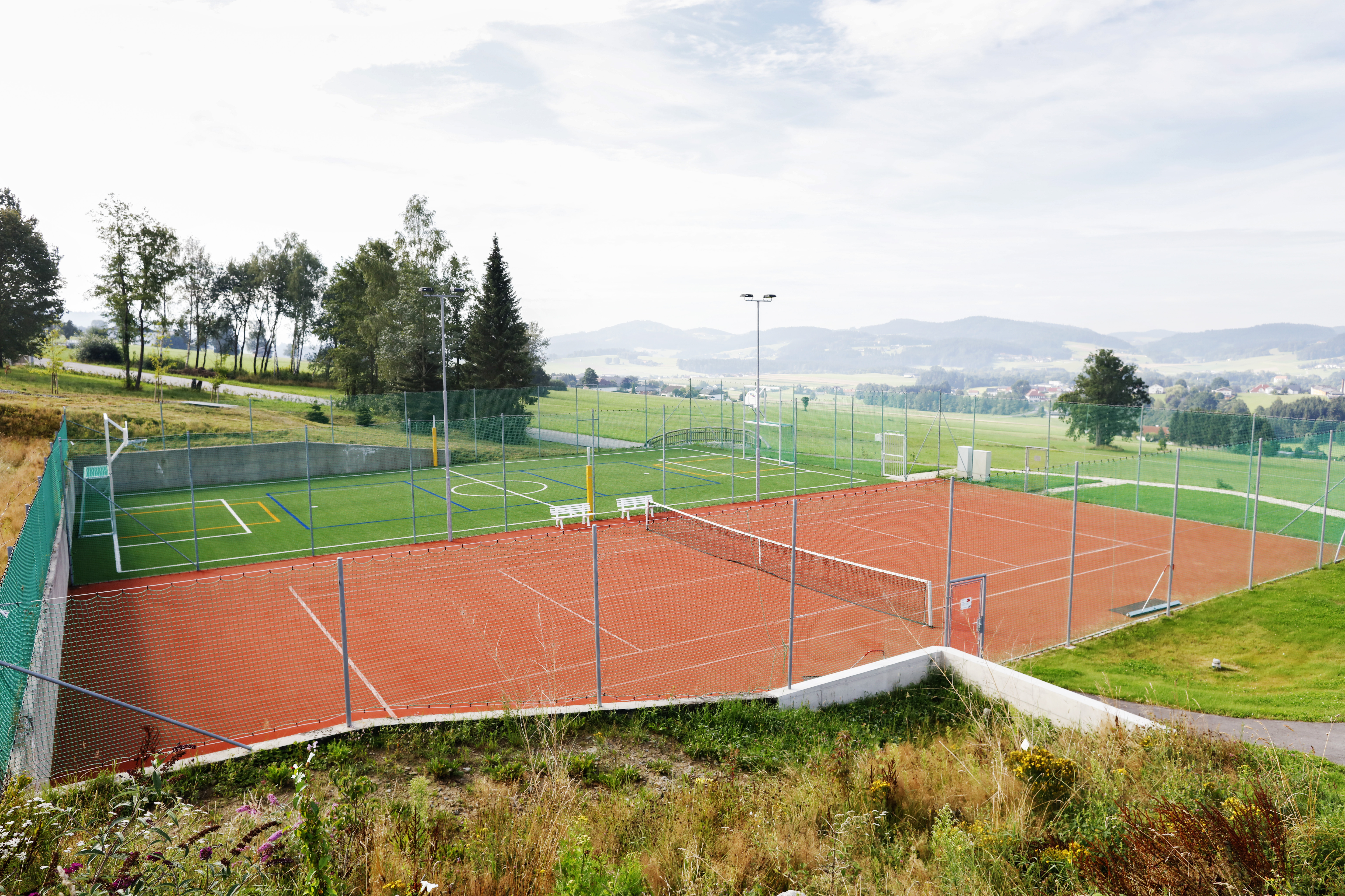 Kinderhotel: Tennisplatz & Funcourt Anlage - AIGO welcome family 4*S