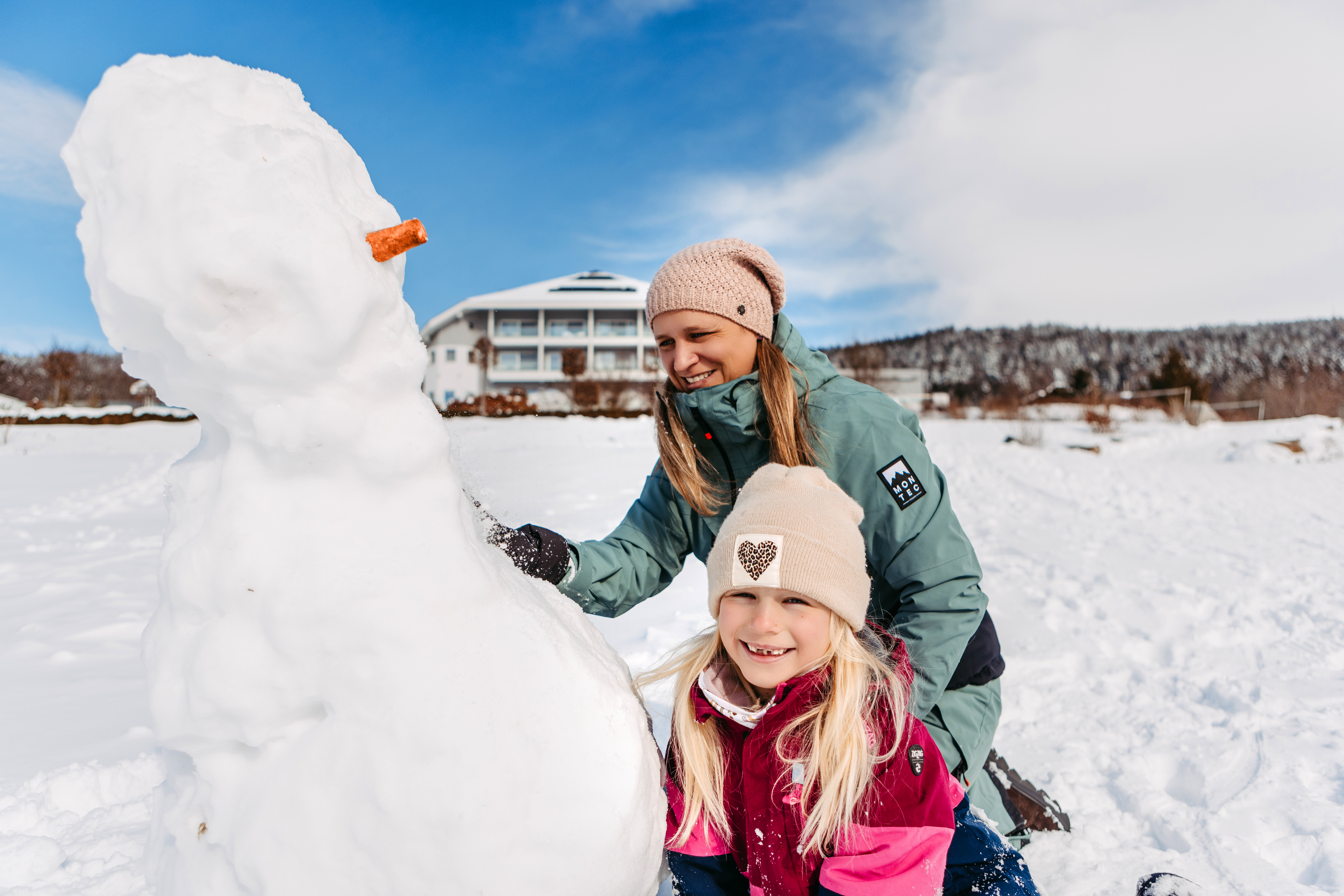 Kinderhotel: Schneemannbauen - AIGO welcome family 4*S