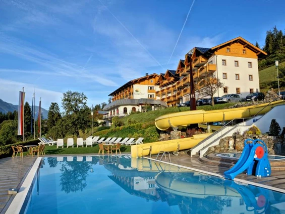 Kinderhotel: Hotel Glocknerhof, Berg im Drautal mit Außenpool: https://www.glocknerhof.at/hotel-glocknerhof-kaernten.html - Hotel Glocknerhof