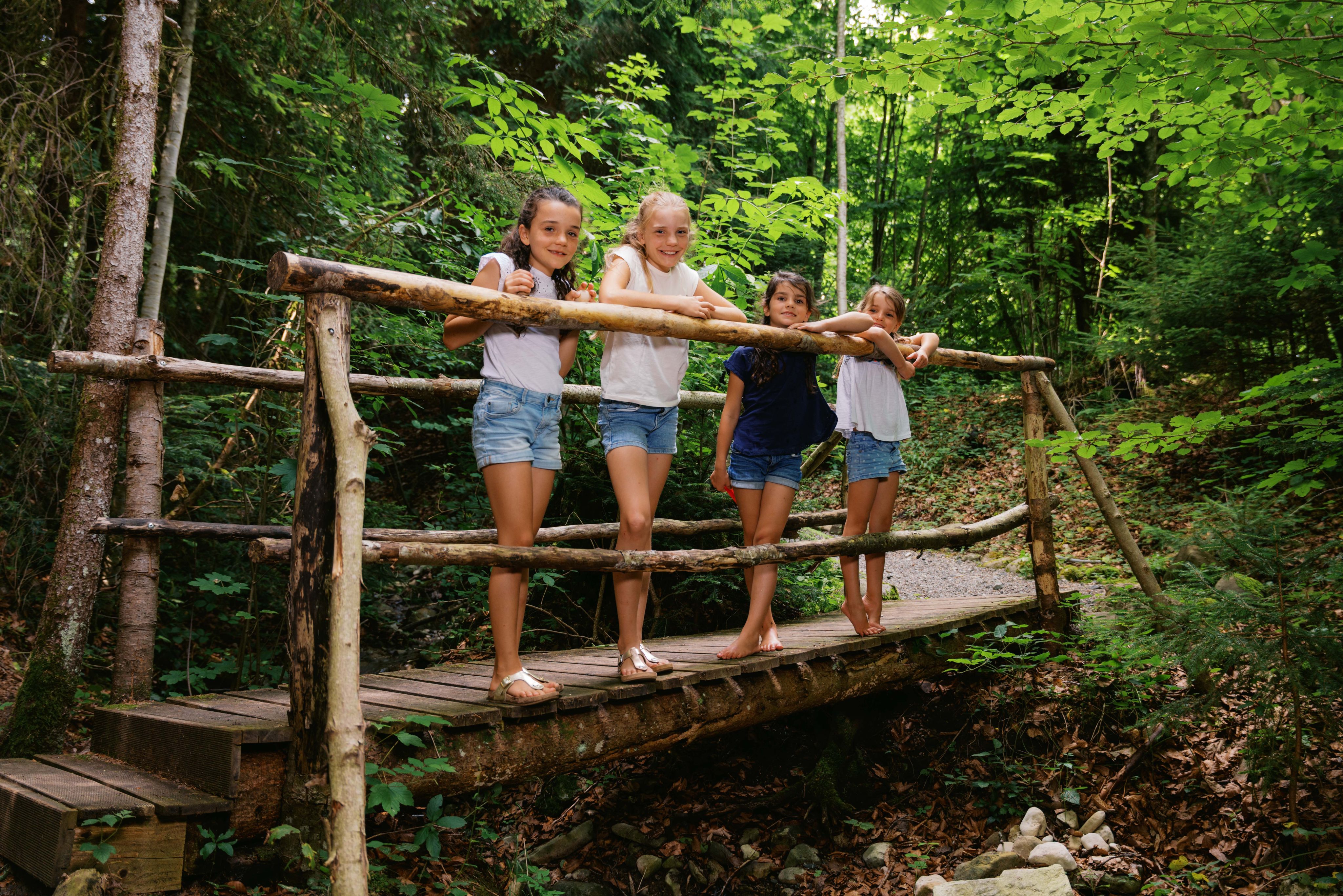 Kinderhotel: Walderlebnispfad - MONDI Familien & Aktivresort Oberstaufen - Spielen | Entdecken