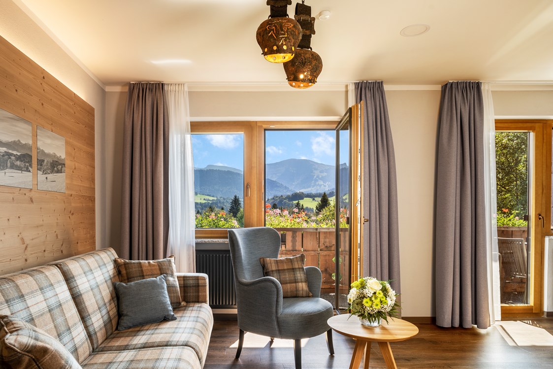 Kinderhotel: Chalet-Appartement - ideal für Familien mit 2 Kindern - MONDI Resort Oberstaufen