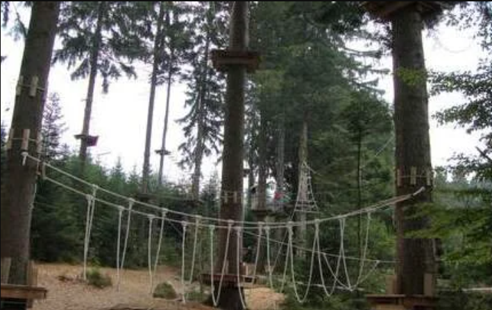 Hotel Weiss***s Ausflugsziele Hochseilgarten Böhmerwald