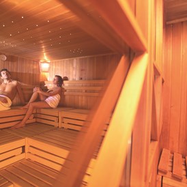 Kinderhotel: Finnische Sauna - 1 von 6 verschiedenen Saunen - The RESI Apartments "mit Mehrwert"
