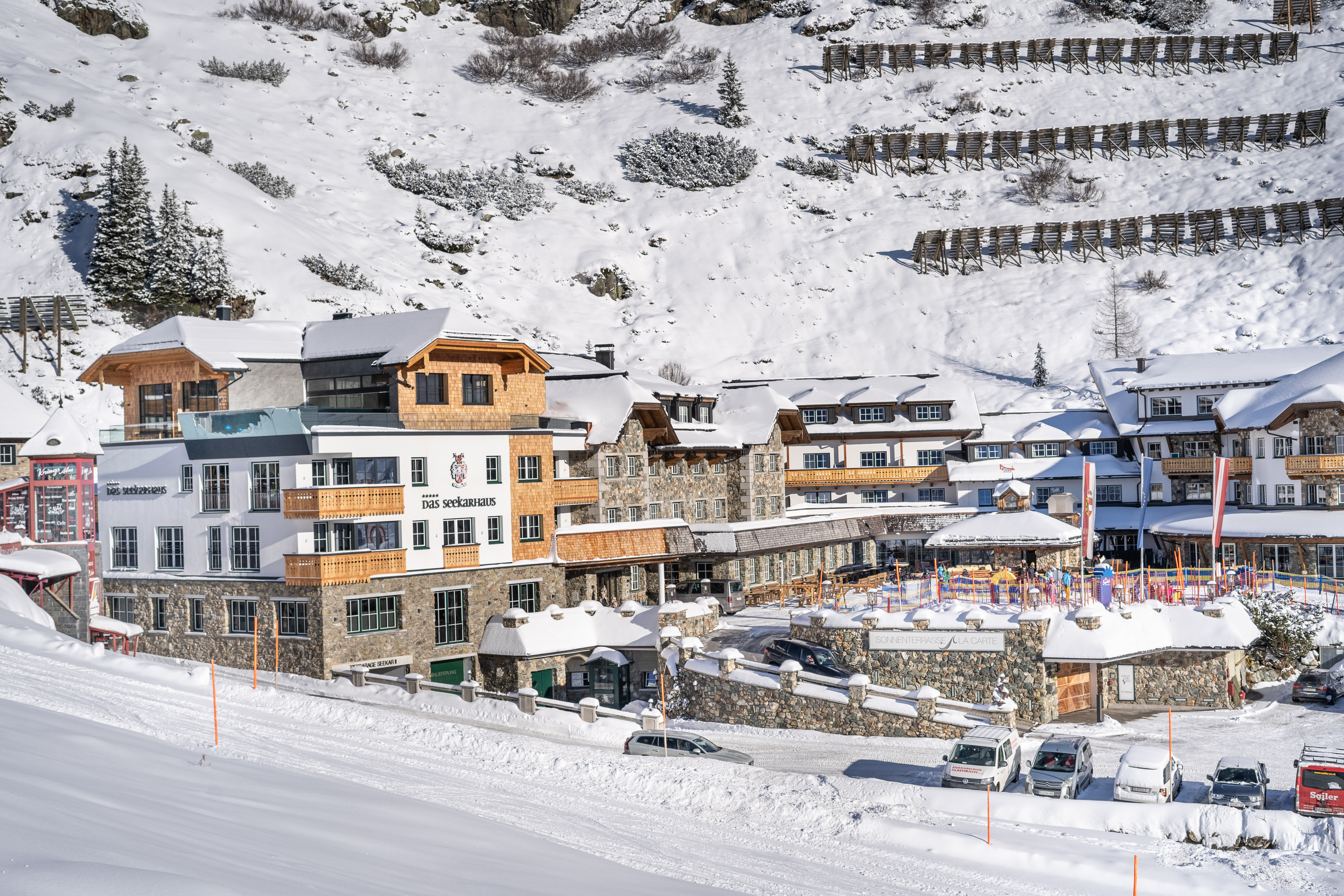 Familienhotel - Pools: Sportbecken - Gosau - www.seekarhaus.at - Das Seekarhaus