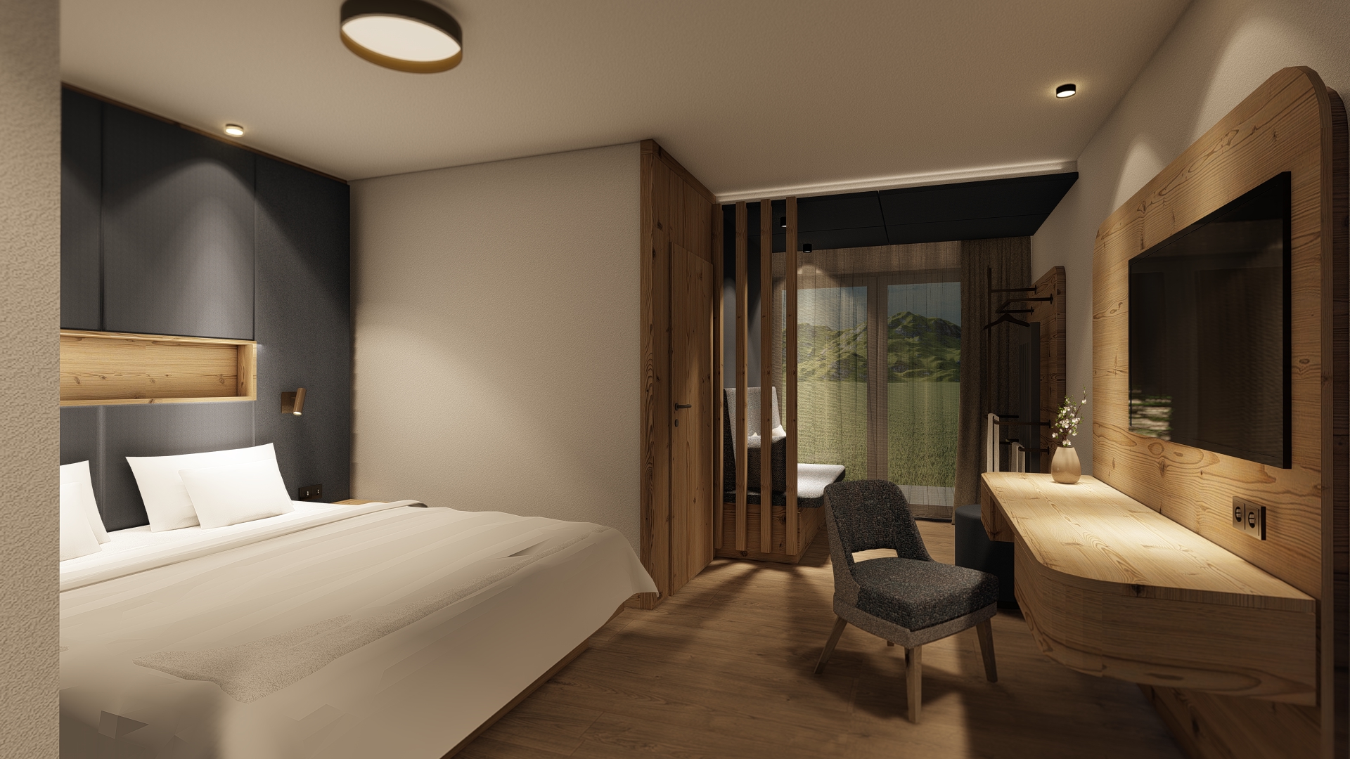 Familotel Zauchenseehof Zimmerkategorien 2-Raum Familiensuite "Eichhörnchennest"