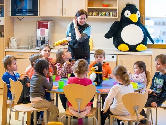 Kinderhotel: Kinderbetreuung im Happy-Club - Familotel Zauchenseehof