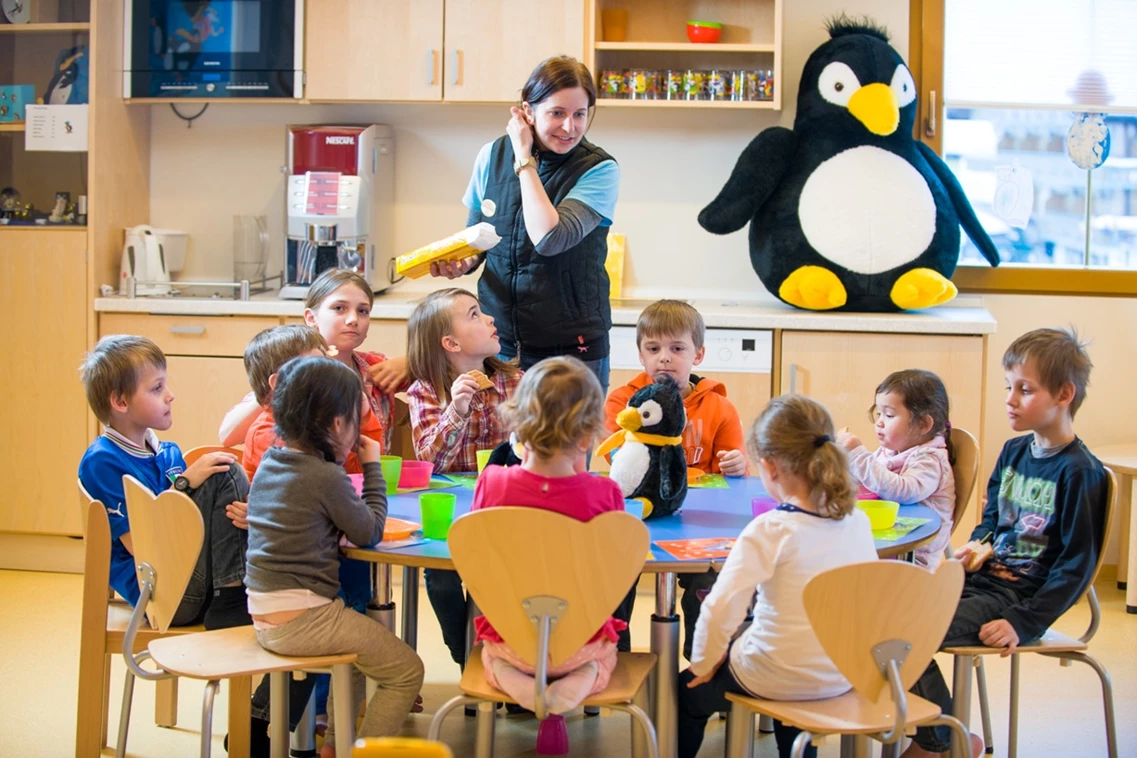 Kinderhotel: Kinderbetreuung im Happy-Club - Familotel Zauchenseehof