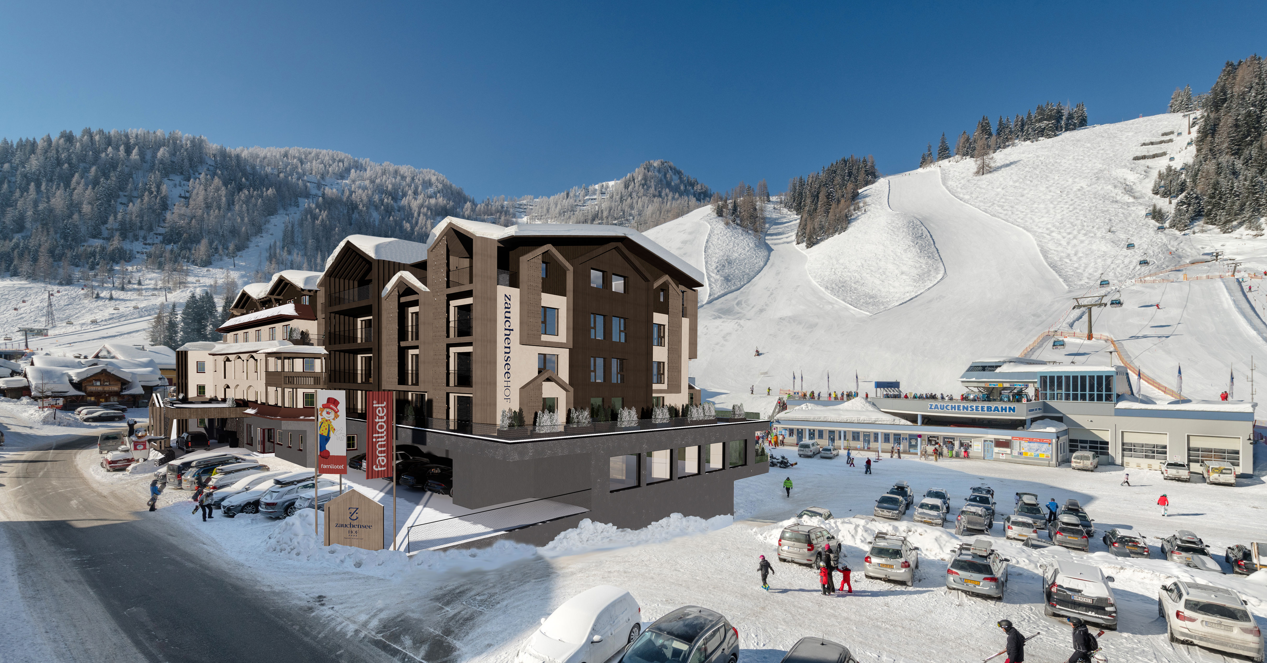 Familienhotel - Wasserrutsche - Gmünd (Gmünd in Kärnten) - Familotel Zauchenseehof