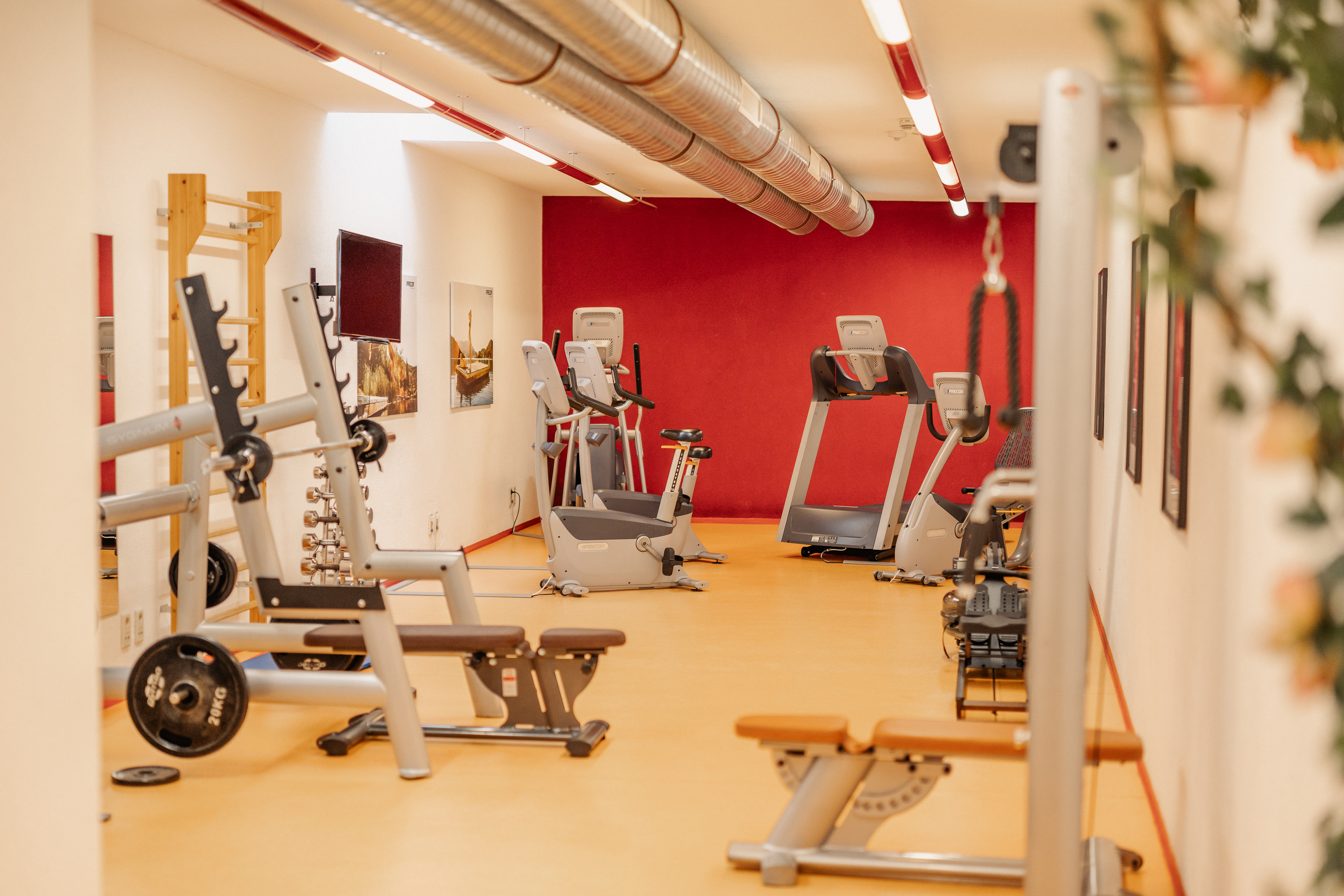 Kinderhotel: Fitnessraum im Familotel Zauchenseehof - Familotel Zauchenseehof - Wasser | Wellness