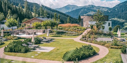 Familienhotel - Garten - Kirchdorf in Tirol - Hochkönig Sonngarten - Übergossene Alm Resort