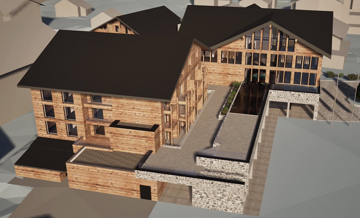 Familienhotel - Tschagguns - BergPanoramaPool – Schwimmen unter freiem Himmel auf 1600 Meter
Der einzigartige BergPanoramaPool bringt 32 °C mause-warmen Wasserspass auf unsere Sonnenterrasse. Das Becken ist grosszügig angelegt und hat eine unglaublich schöne Aussicht auf die Malbuner Berge ringsherum.  - Gorfion Familienhotel Liechtenstein