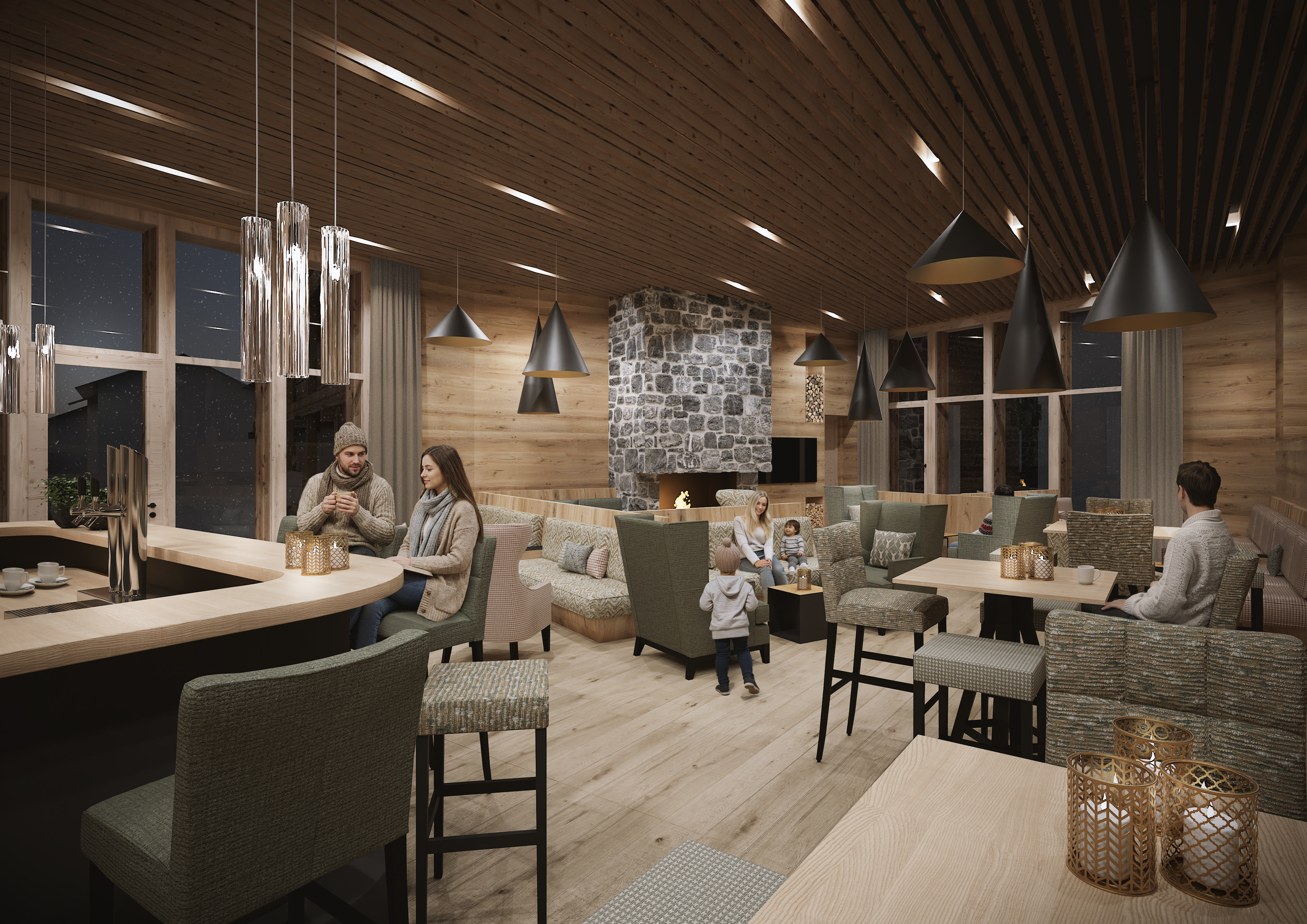 Kinderhotel: Kaminbar - Gorfion Familienhotel Liechtenstein - Essen | Trinken
