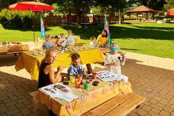 Kinderhotel: Familienbasteltag bei Sonnberg - Sonnberg Ferienanlage
