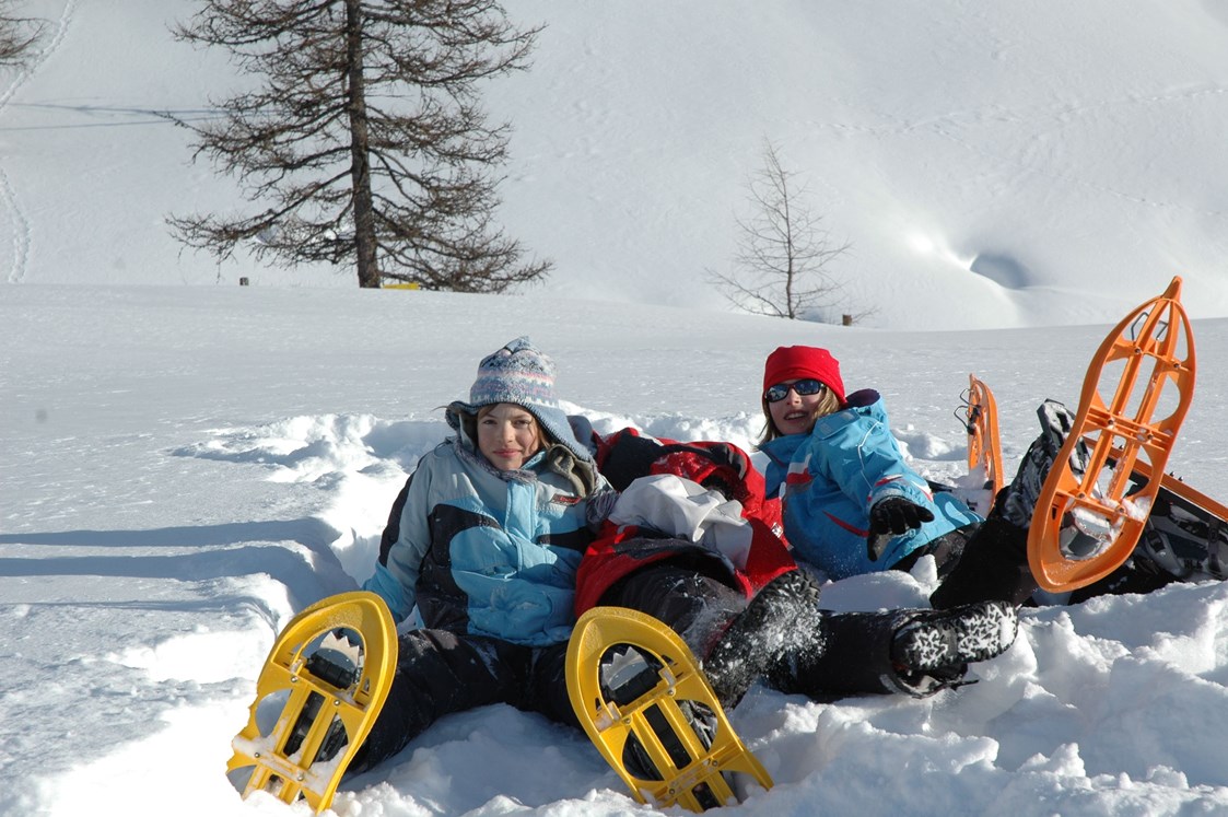 Kinderhotel: Schneeschuh-Wandern - Ferienhotel Alber
