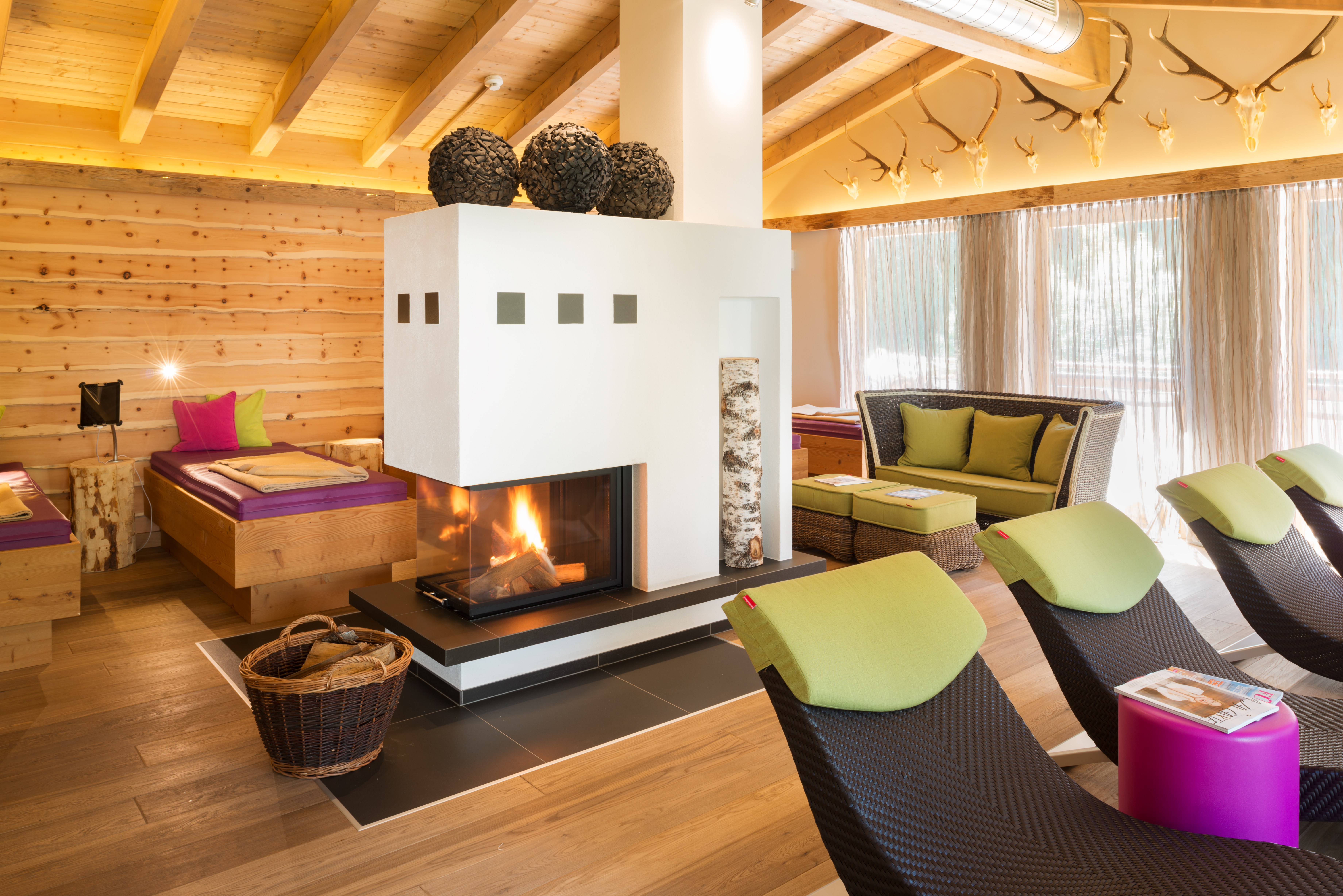 Kinderhotel: Kaminzimmer Ruheraum - ALL INCLUSIVE Hotel DIE SONNE****s - Wasser | Wellness