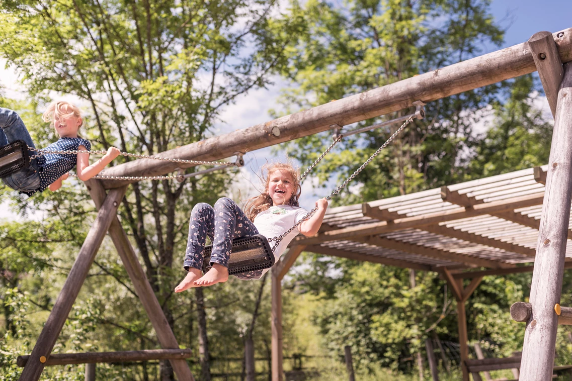 Kinderhotel: Spielplatz - Ebner's Waldhof am See