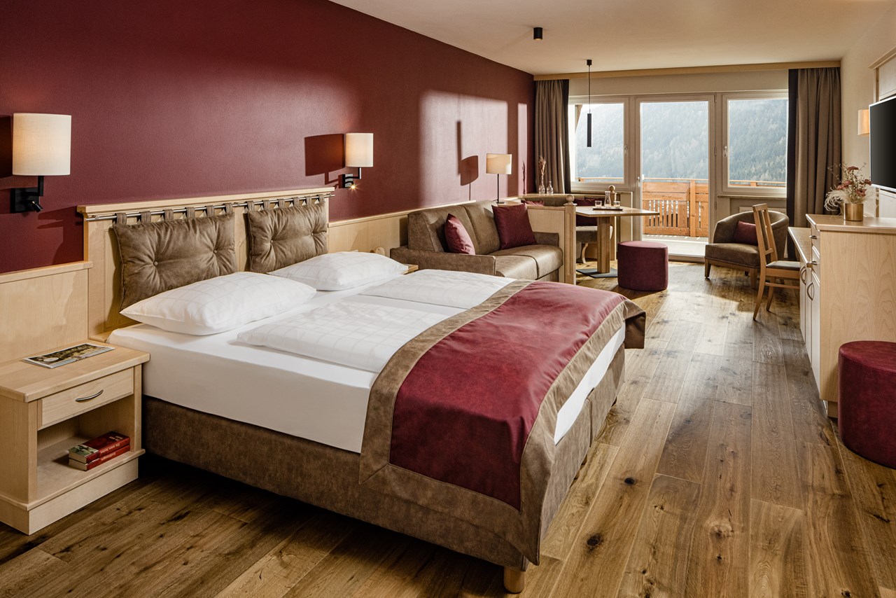Hotel Masl Zimmerkategorien Suite Panorama ca. 40m²- für 2 - 4 Personen