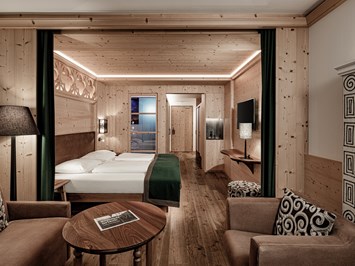 Hotel Masl Zimmerkategorien  Doppelzimmer Romantica  ca. 35m²- für 2 - 3 Personen