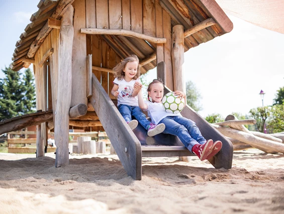 Kinderhotel: Kleinkinderspielplatz im Trixi Ferienpark - Trixi Ferienpark Zittauer Gebirge