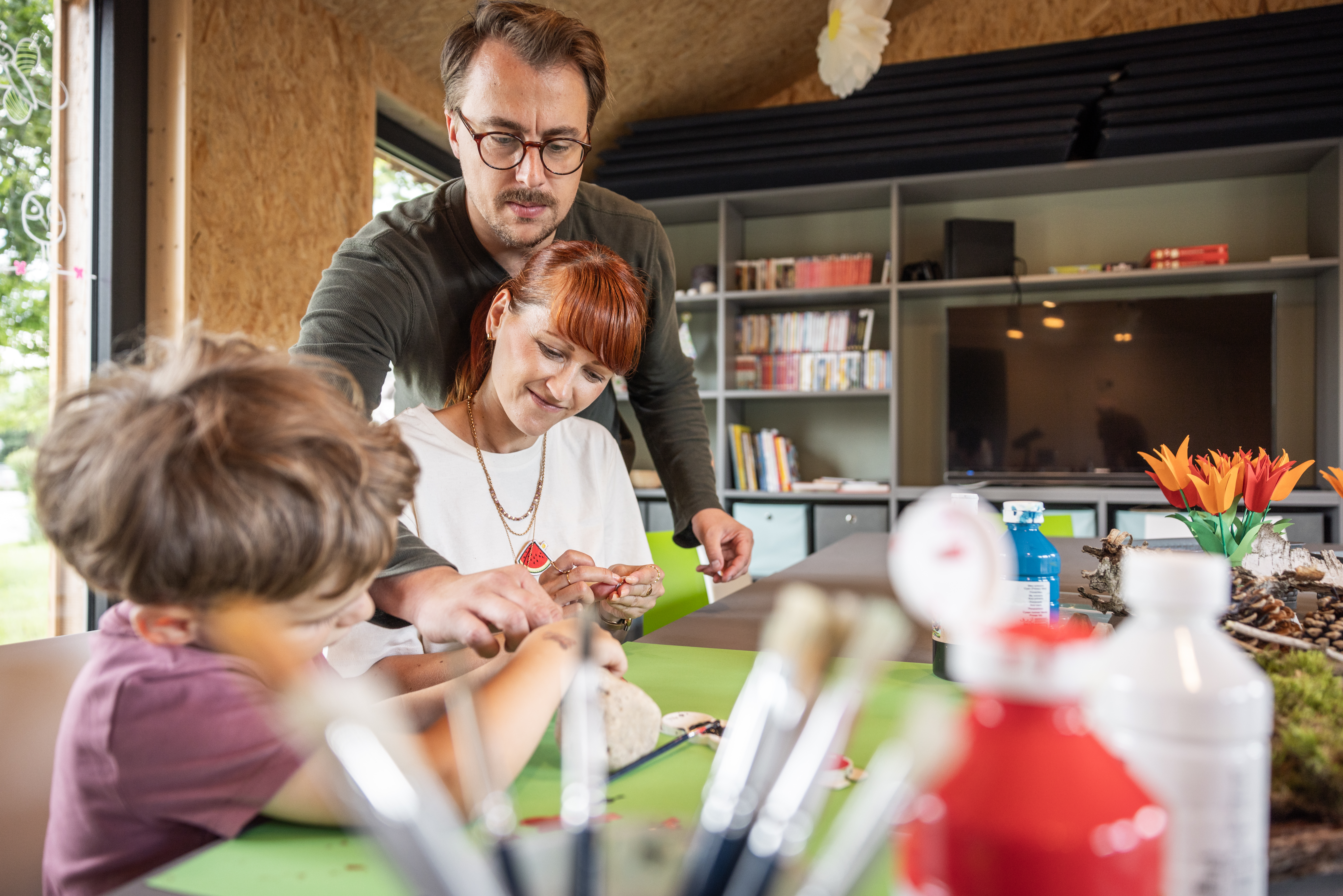 Kinderhotel: Gestalte deine Urlaubsandenken im Kreativstübchen - Trixi Park - Familienurlaub im Zittauer Gebirge