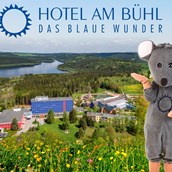 Kinderhotel - Hotel im Sommer mit der W(B)ühlmaus - Hotel Am Bühl
