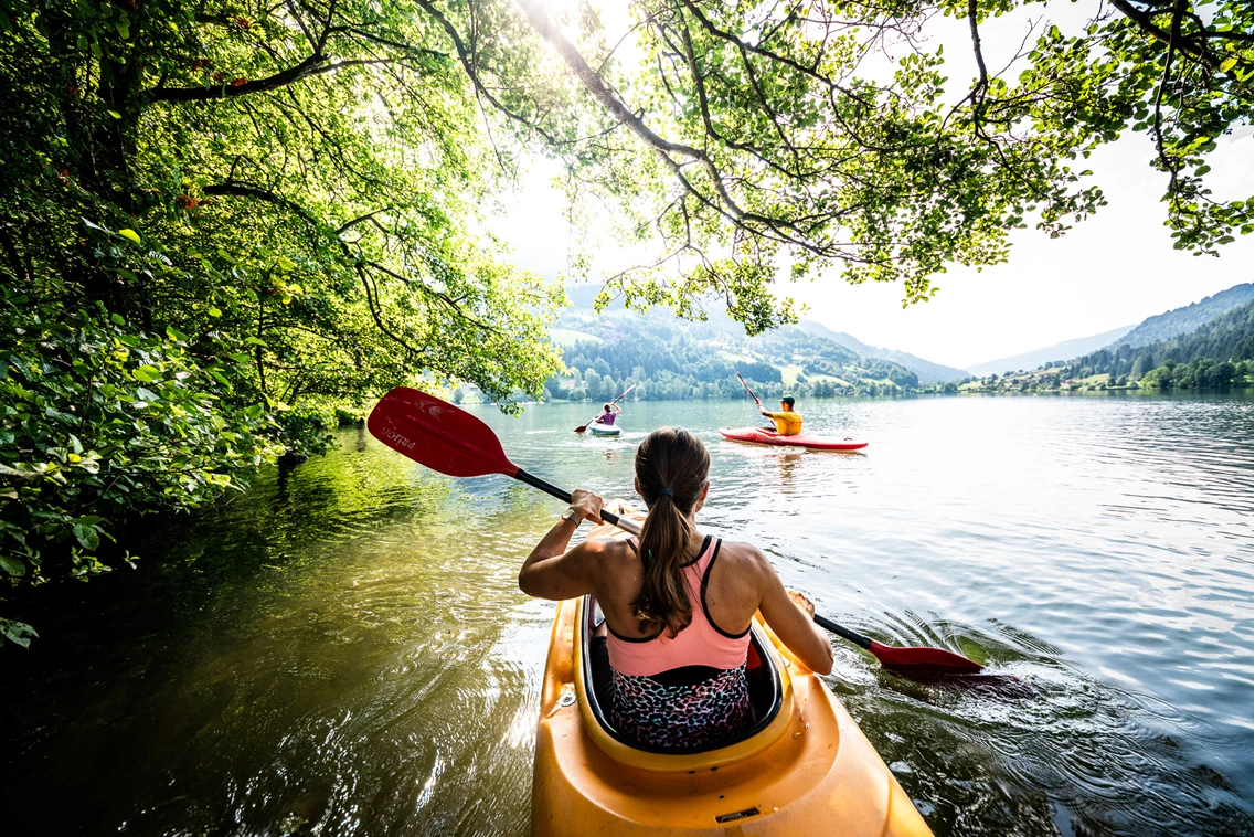 Kinderhotel: Kanufahrt am Brennsee - Familien- & Sportresort Brennseehof