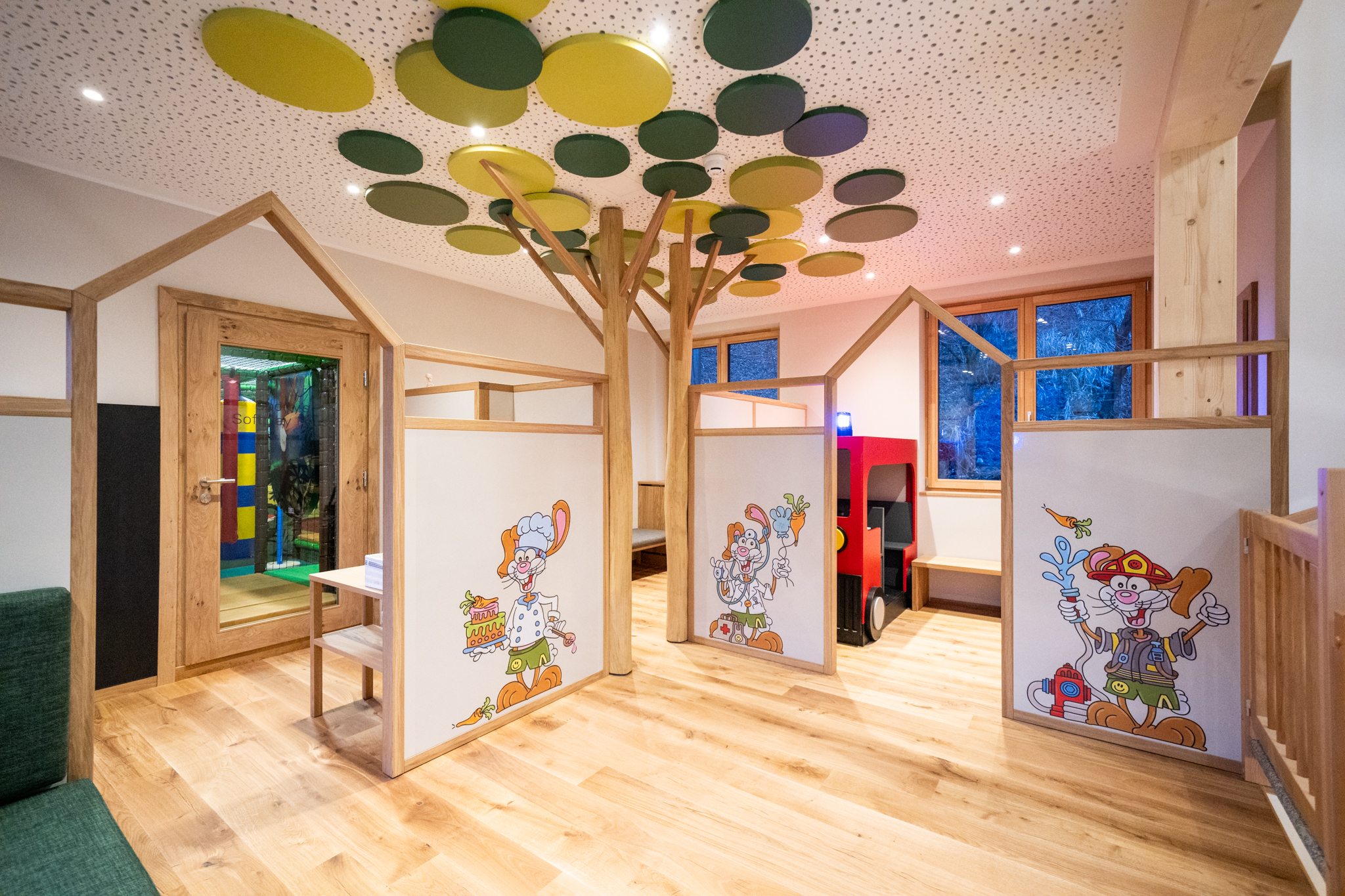 Kinderhotel: Neuer Kidsclub "Sporty´s Welt" - Familien- & Sportresort Brennseehof