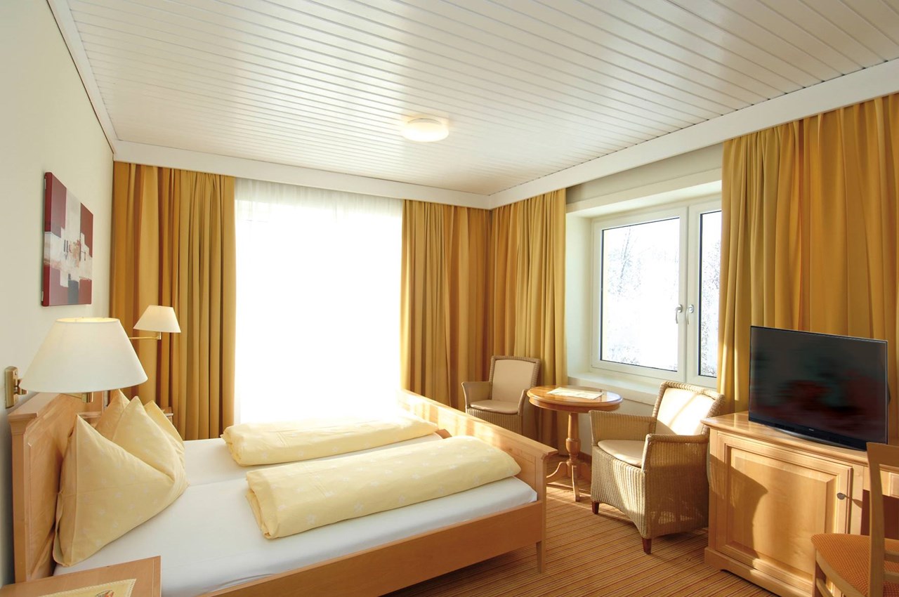 Baby + Kinderhotel Sonnelino Zimmerkategorien Doppelzimmer Huflattich