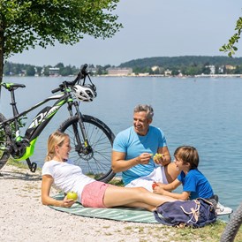 Kinderhotel: Radfahren am Klopeiner See und in der Region. Ideal für Familien mit Kindern.  - Baby + Kinderhotel Sonnelino