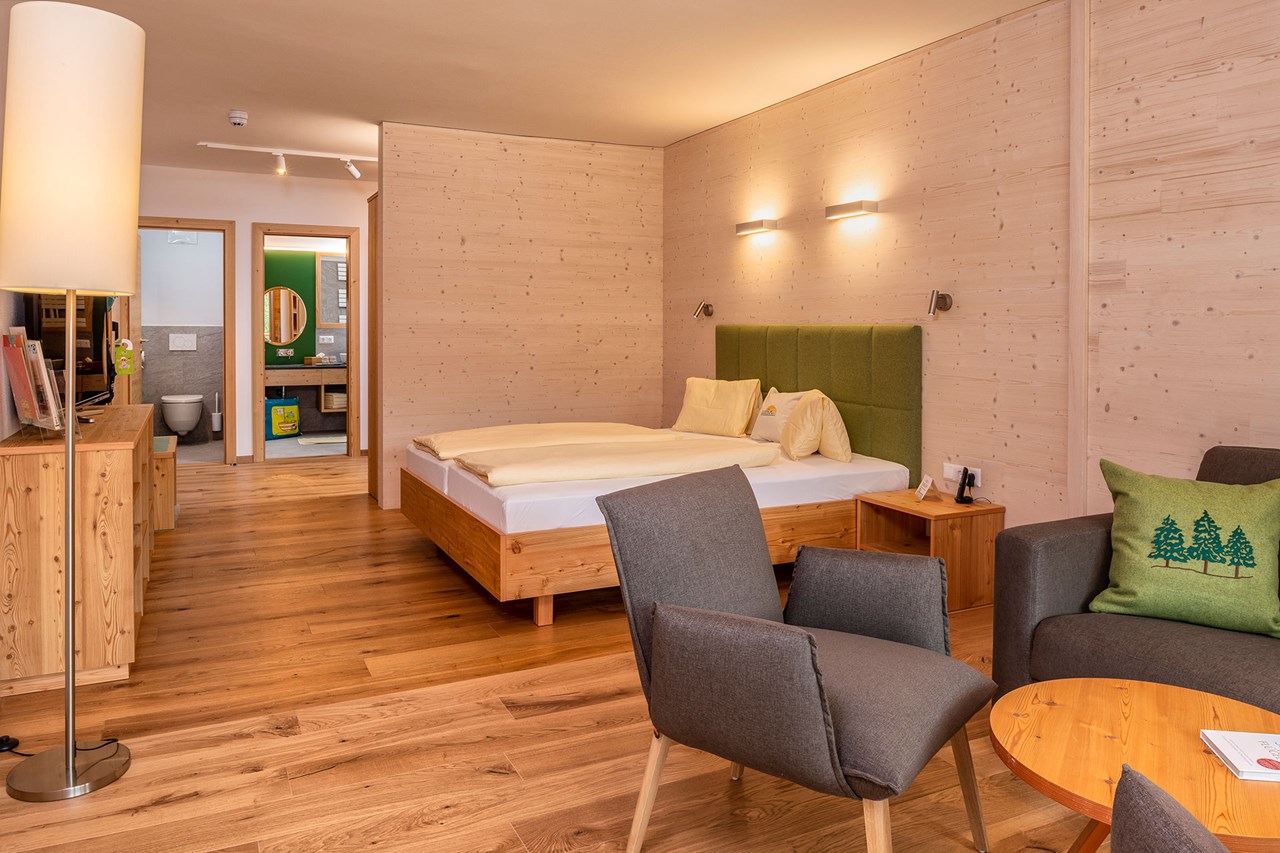 Familienhotel Kreuzwirt Zimmerkategorien Fichtenstudio