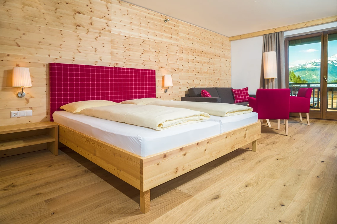 Familienhotel: Zimmer mit Doppelbett - Familienhotel Kreuzwirt