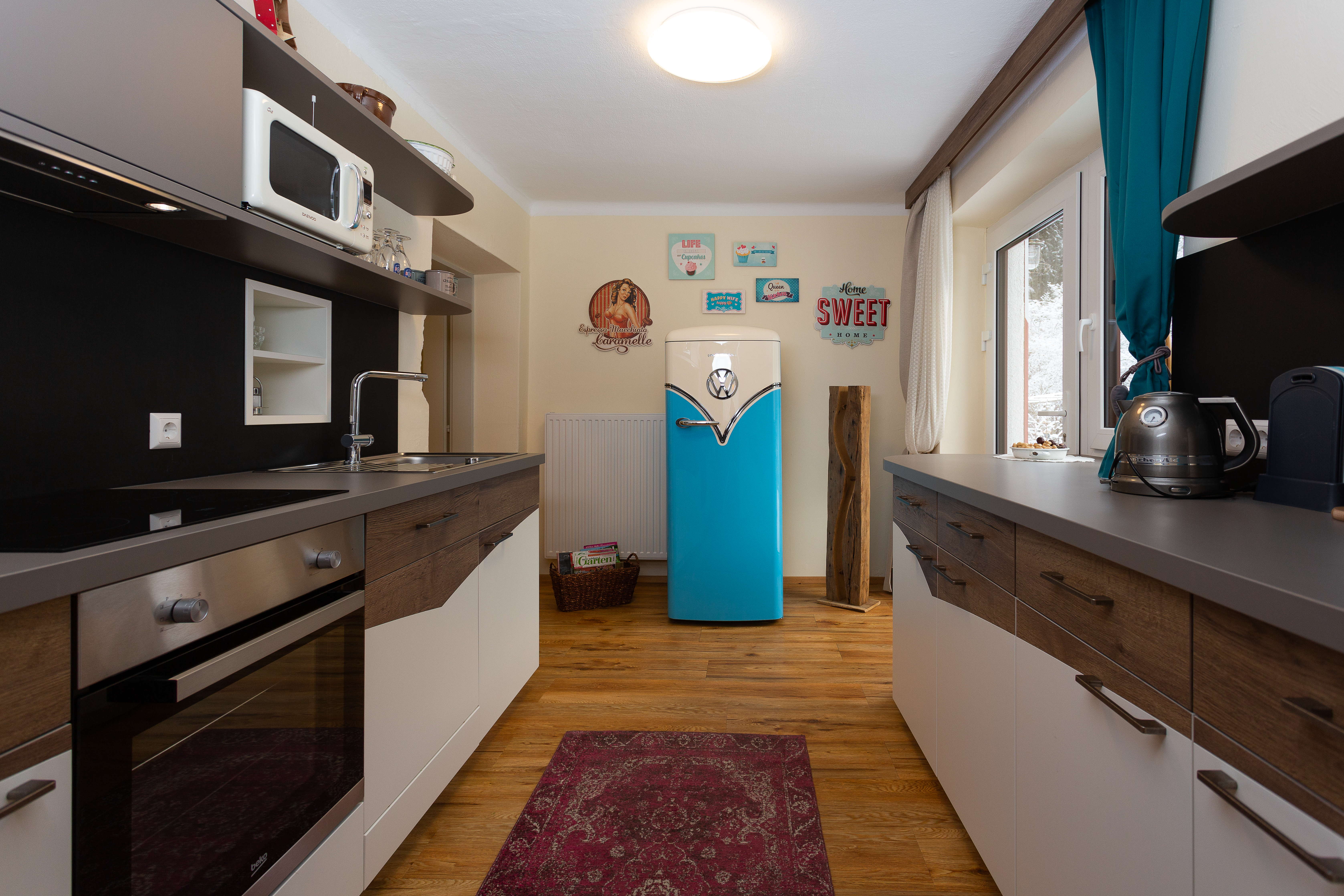 Kinderhotel: Küche im Chalet  - Smiley’s Kinderhotel 