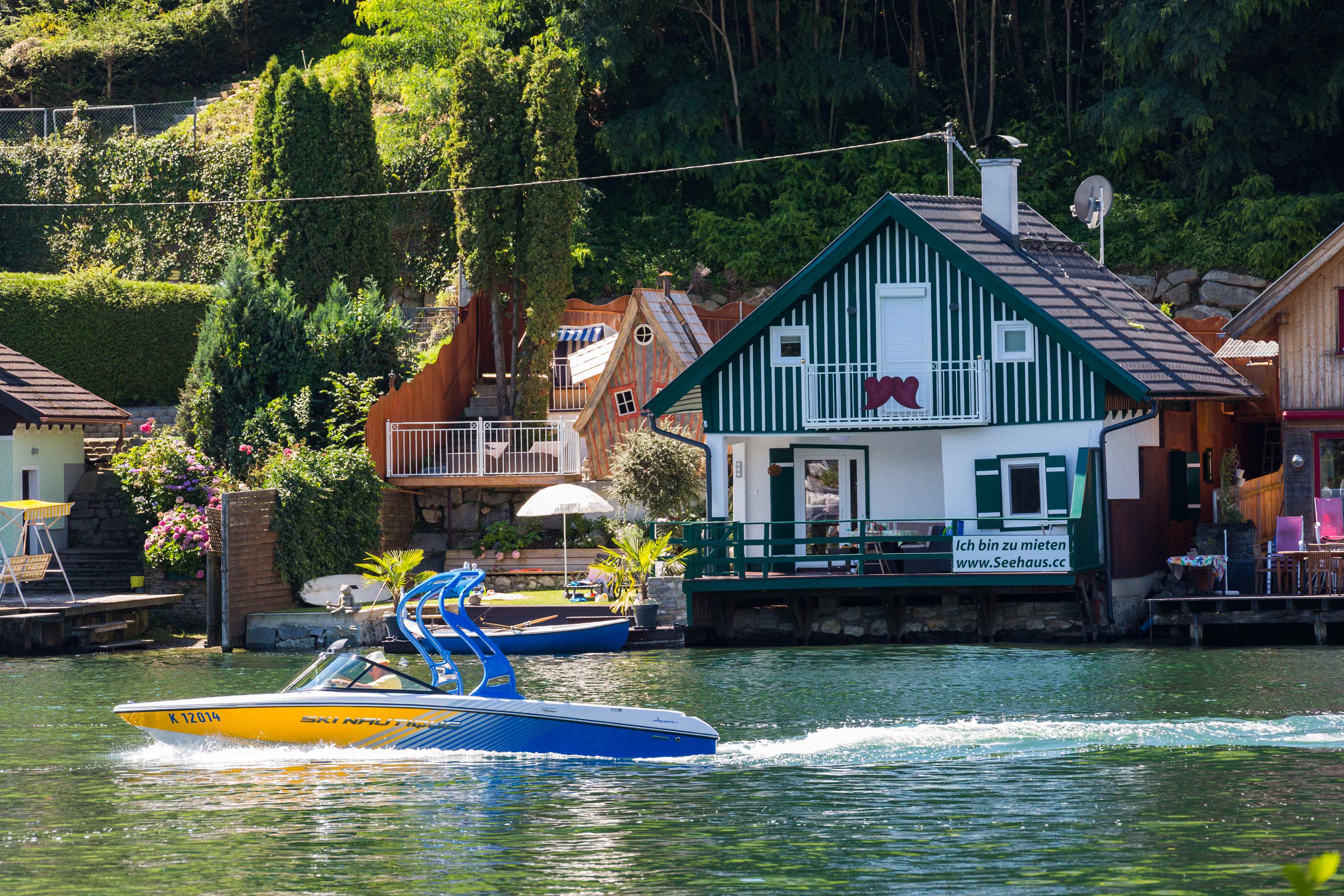 Kinderhotel: Seehaus am Millstätter See mit eigenem Steg, Garten, Sauna und ... - Smiley’s Kinderhotel 