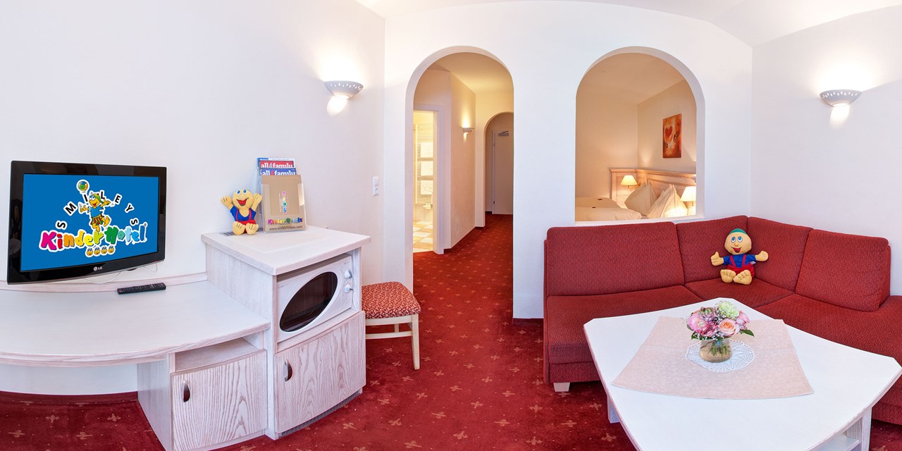 Smiley’s Kinderhotel  Zimmerkategorien Smiles Suiten 