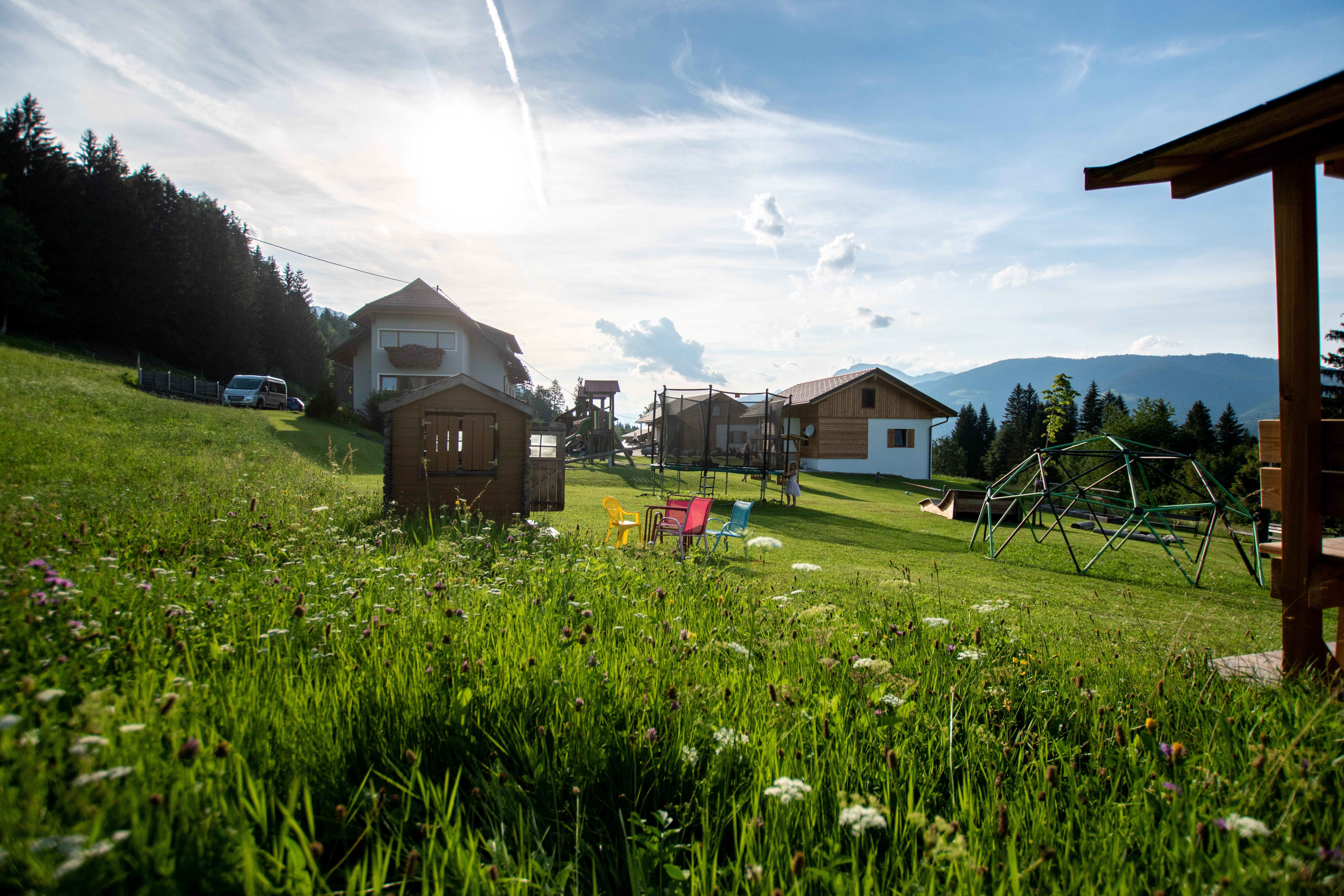 Familienhotel - Garten - Gödersdorf - Chalets und Apartments Hauserhof