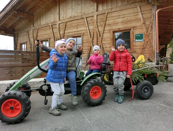 Kinderhotel: Trettraktoren - Glinzhof