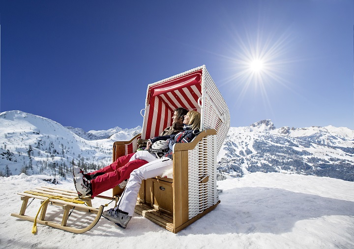 Kinderhotel: nawu_apartments_Sonnenschilauf_Nassfeld - nawu apartments & Restaurant