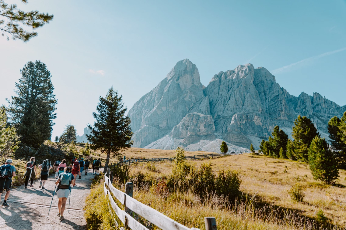 Kinderhotel: Dolomiten Weltnaturerbe leicht erreichbar (10-15 Fahrminuten) - Hotel Bergschlössl