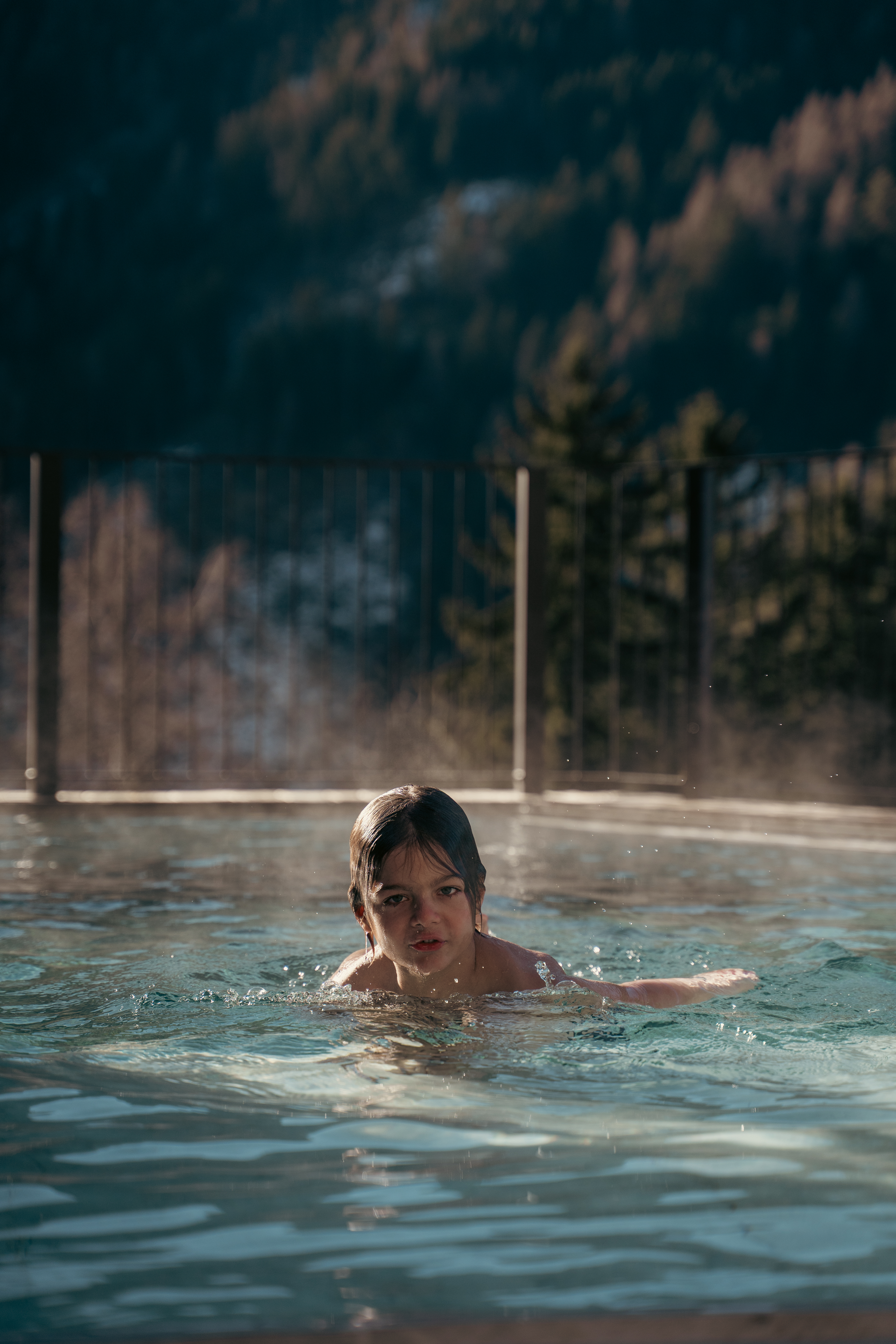 Kinderhotel: Outdoor Pool - Hotel Bergschlössl