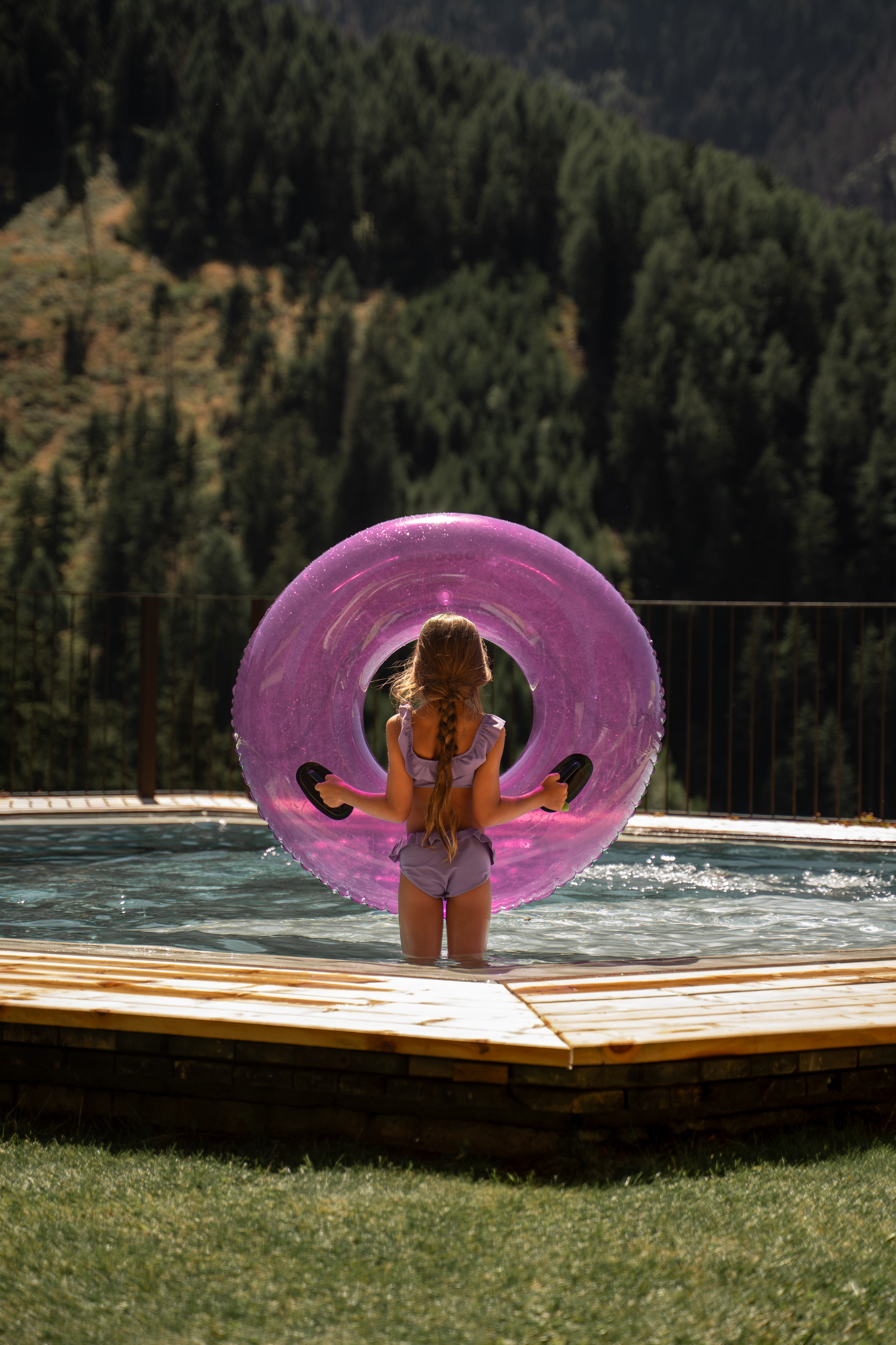 Kinderhotel: Pool  - Hotel Bergschlössl