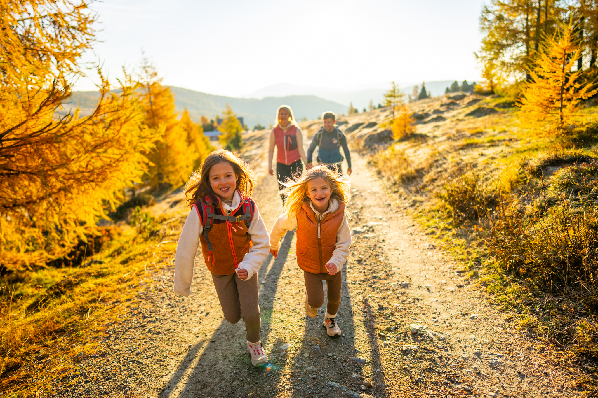 Kinderhotel: Familienwandern im Herbst - Hotel GUT Trattlerhof & Chalets****S