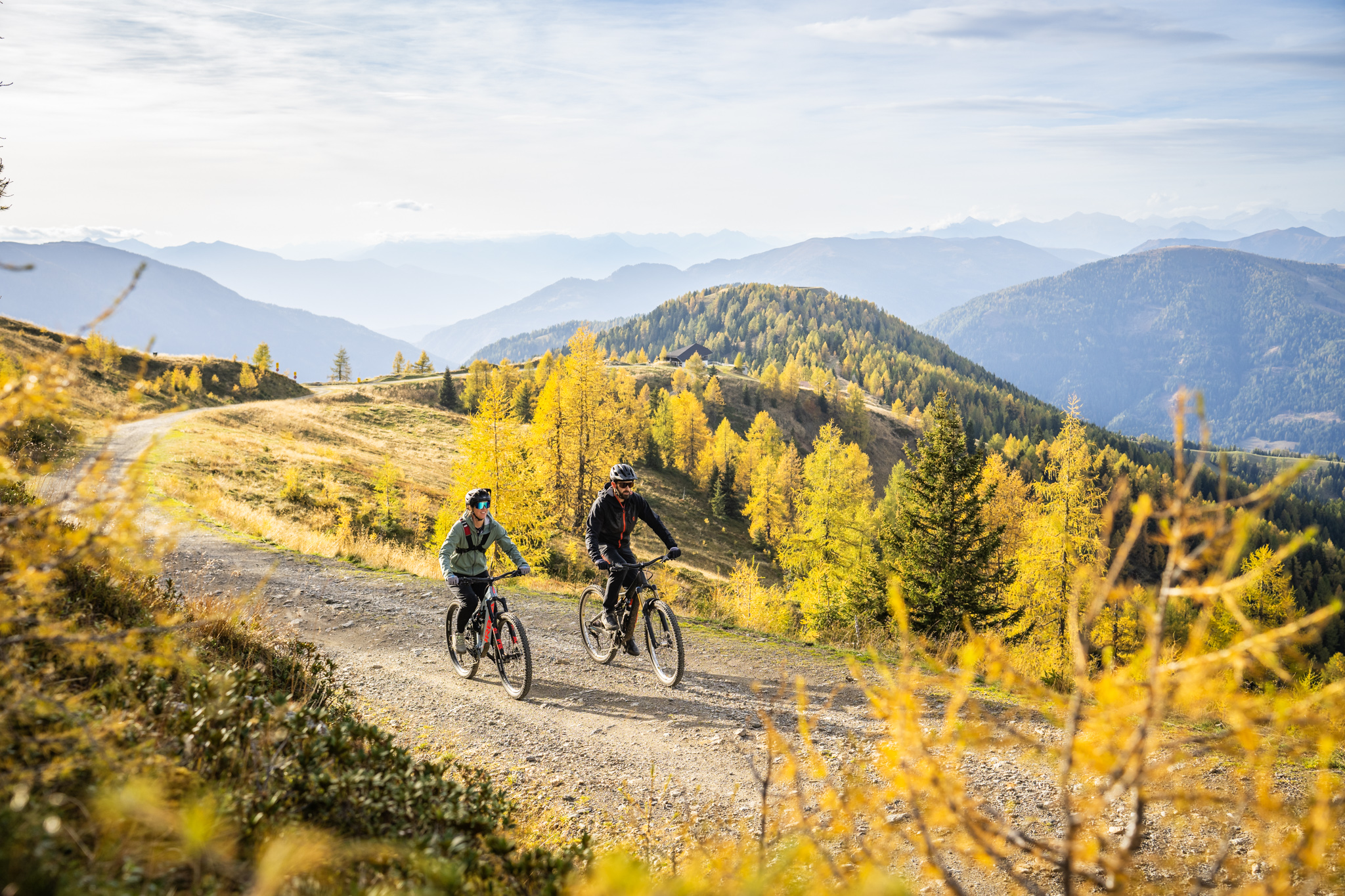 Kinderhotel: Biken im Herbst - Hotel GUT Trattlerhof & Chalets****S