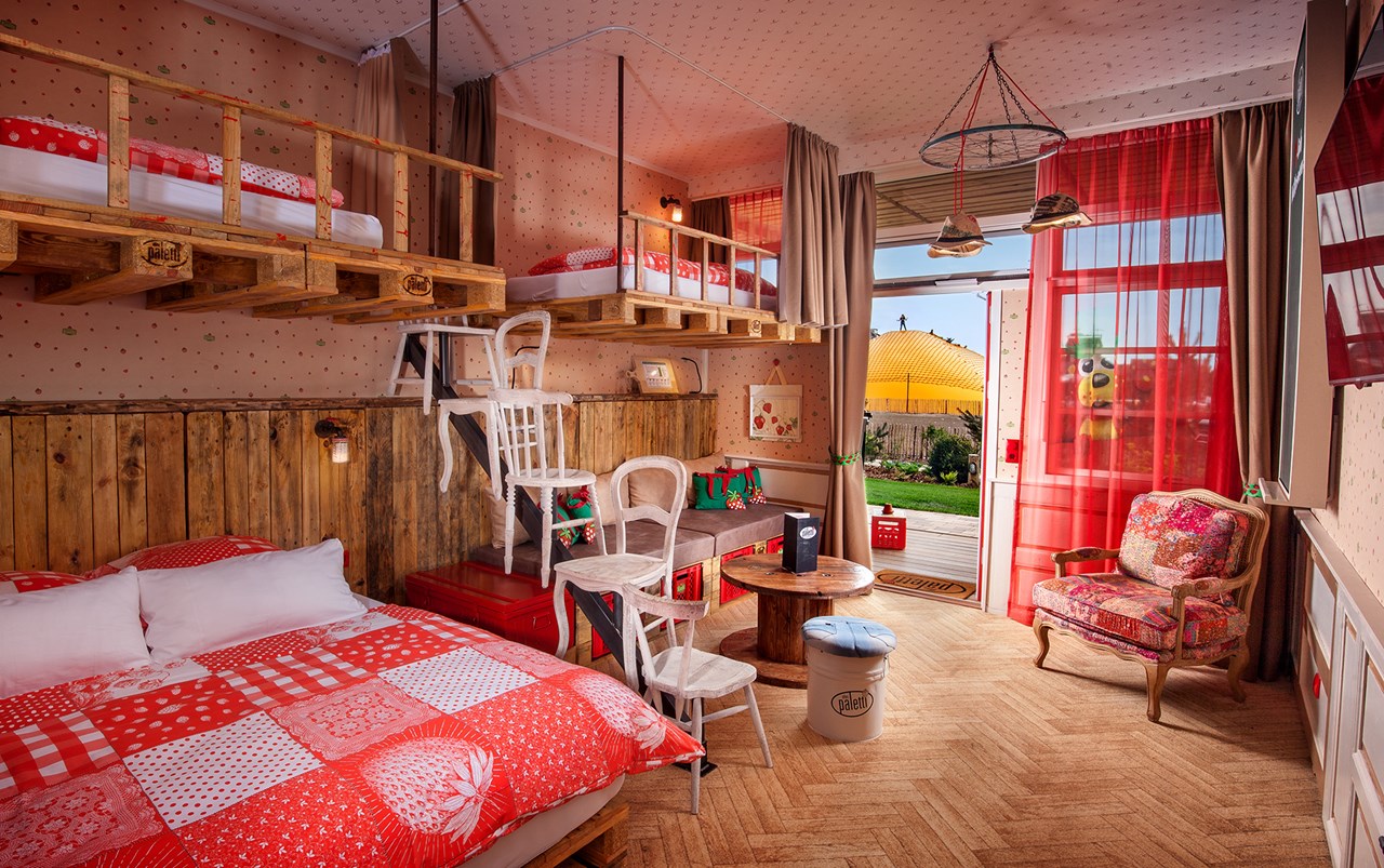 Alles Paletti - Karls Upcycling Hotel  Zimmerkategorien Schatzkiste