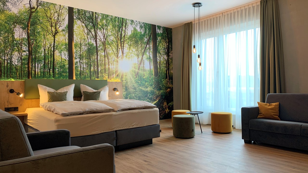 Hotel am Sonnenlandpark Zimmerkategorien Komfortzimmer (max. 5 Personen)
