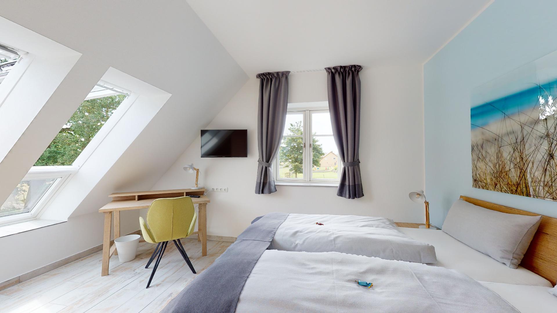 Kinderhotel: Wohnbeispiel Meerblickhäuser  - Ferienbauernhof Liesenberg 