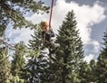 Kinderhotel: Klettern, Stand- Up Paddling, Drachenschaukel - die Möglichkeiten im Hirschen Camp sind endlos, der Spaß riesig - Seehotel Jägerwirt