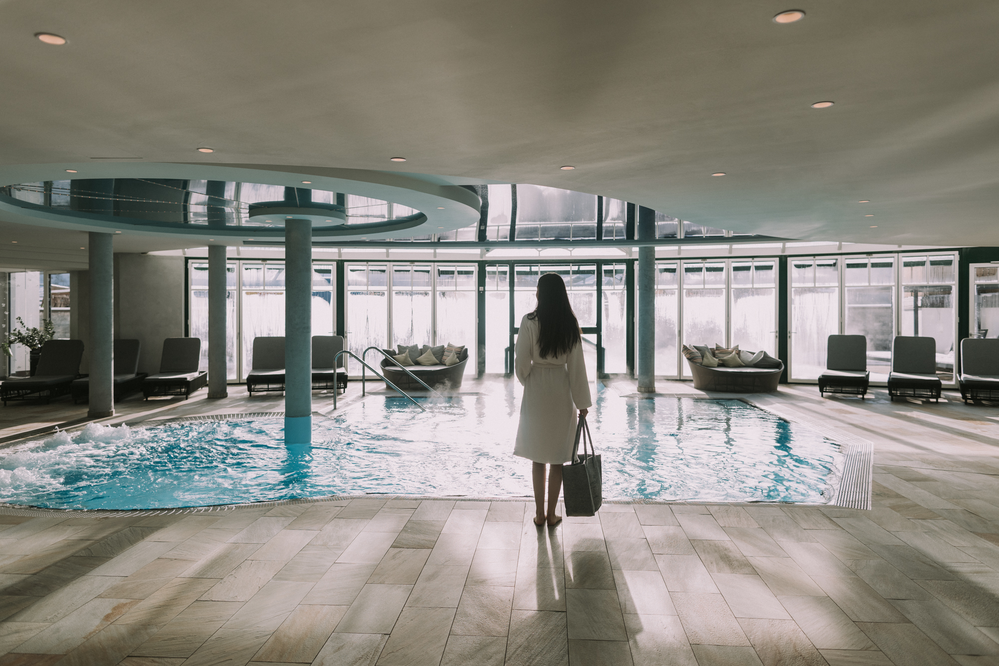Kinderhotel: Pool-Landschaft - Hotel Tauernhof