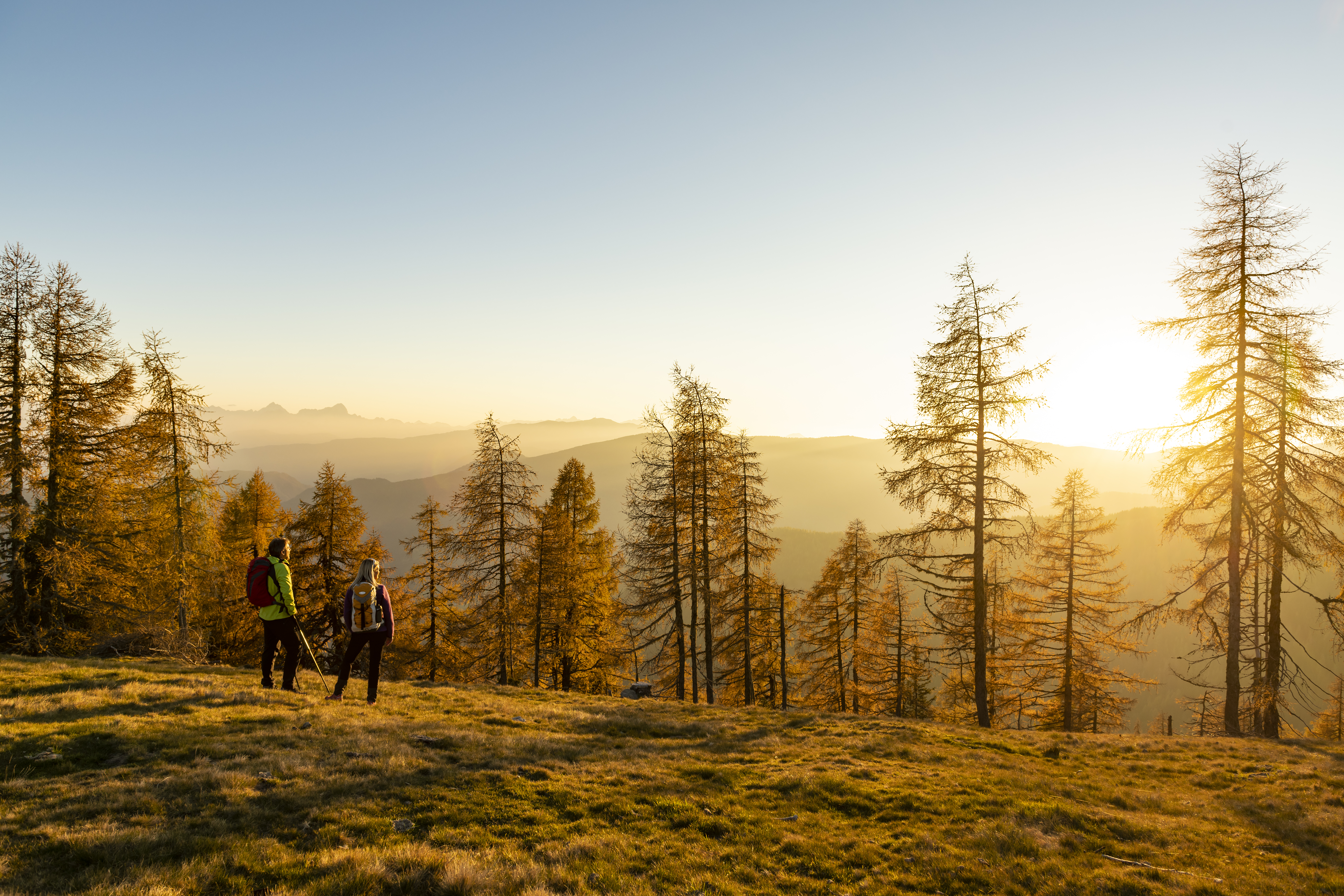 Kinderhotel: Wandern im Herbst - Trattlers Hof-Chalets