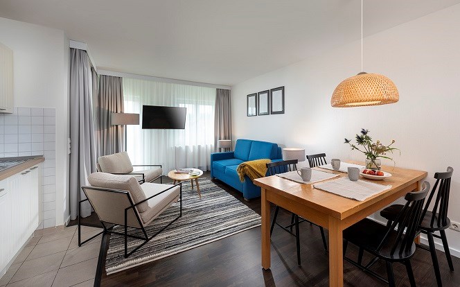 Precise Resort Marina Wolfsbruch Zimmerkategorien APARTMENT 1 SCHLAFZIMMER