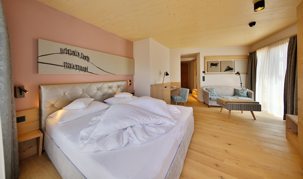 Furgli Familienhotels Zimmerkategorien Familien-Suite Typ 1 "Glockspitze"